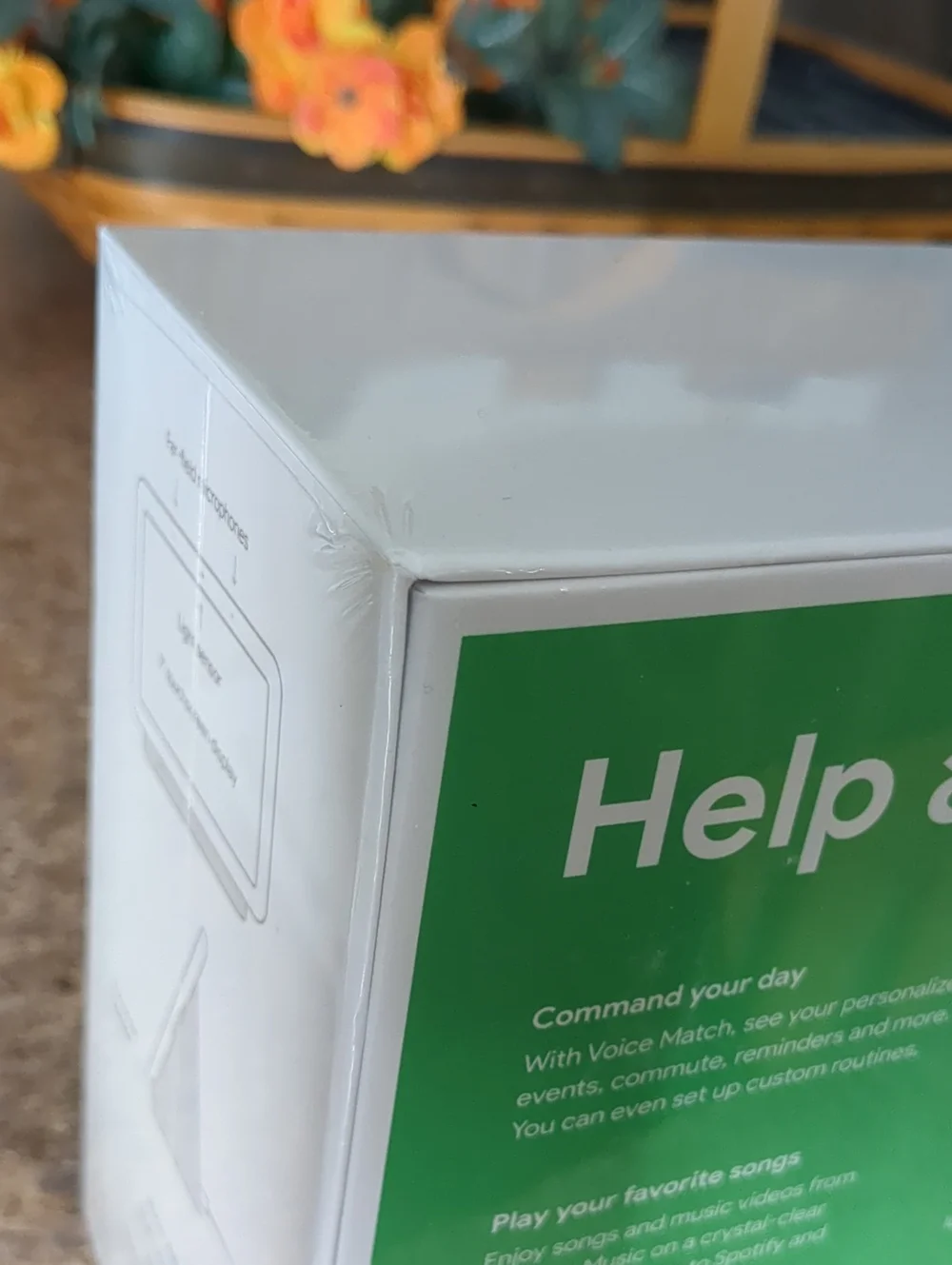NIB Google Home Hub Smart Display 1st Gen Factory Sealed Model GA00515-US